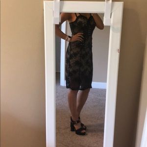 Black Sexy Lace Dress from Bebe